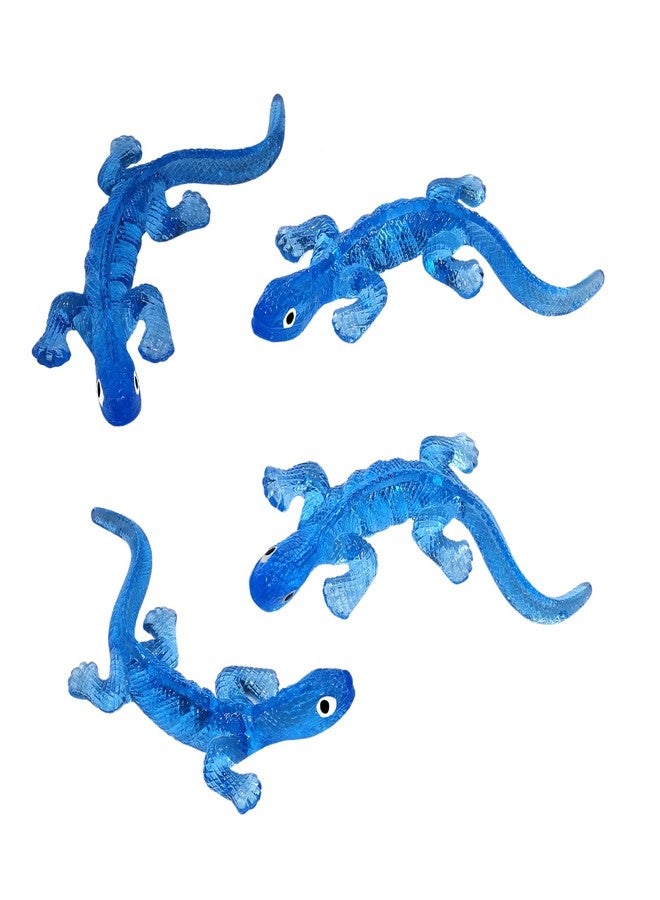 Ganjiang 5Pack Super Stretch Sticky Lizard Mochi Squishy Toys,Soft Stress Relief Fidget Toys, Goodie Bag Stuffers,Classroom Prizes,Birthday,Party Favors(5Colors,Style Random) - Image 3